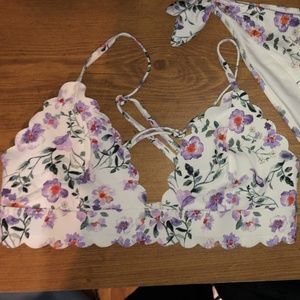 H&M Scalloped Bathingsuit
